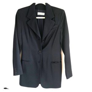 Dolce Gabbana Navy Blue Blazer Euro size 42